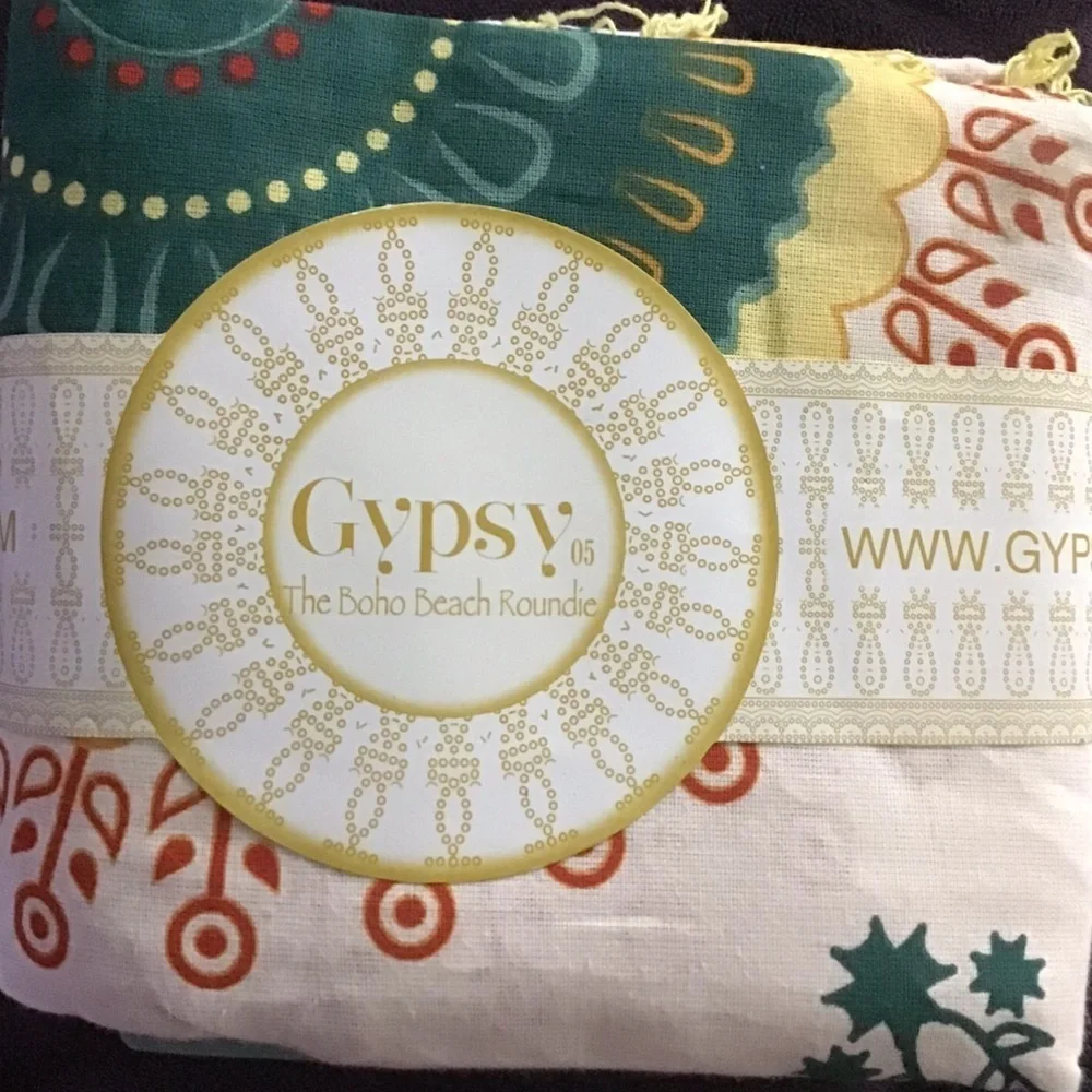 New Gypsy05 Roundie Beach Blanket